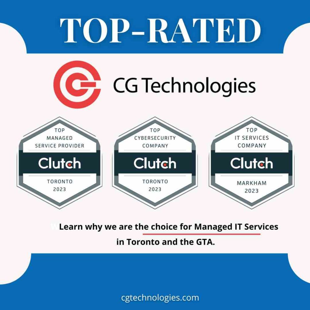 Clutch Recognizes CGTechnologies as a Game Changer in Canada's IT Managed Services